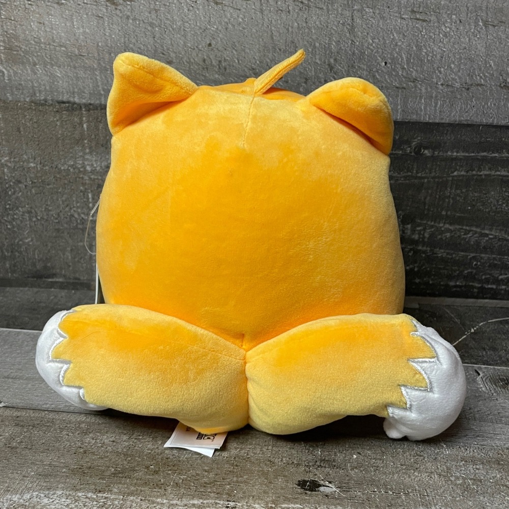 Squishmallows Tails Sonic The Hedgehog Plush Yellow Stuffed Animal Toy - Picture 4 of 10